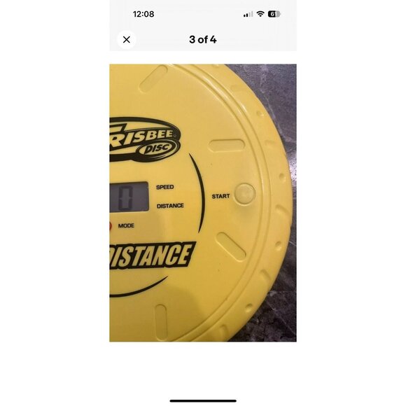 Wham-O Whamo 2015 Frisbee Disc Max Distance & Speed LED Display 10" New Battery! - Picture 3 of 4